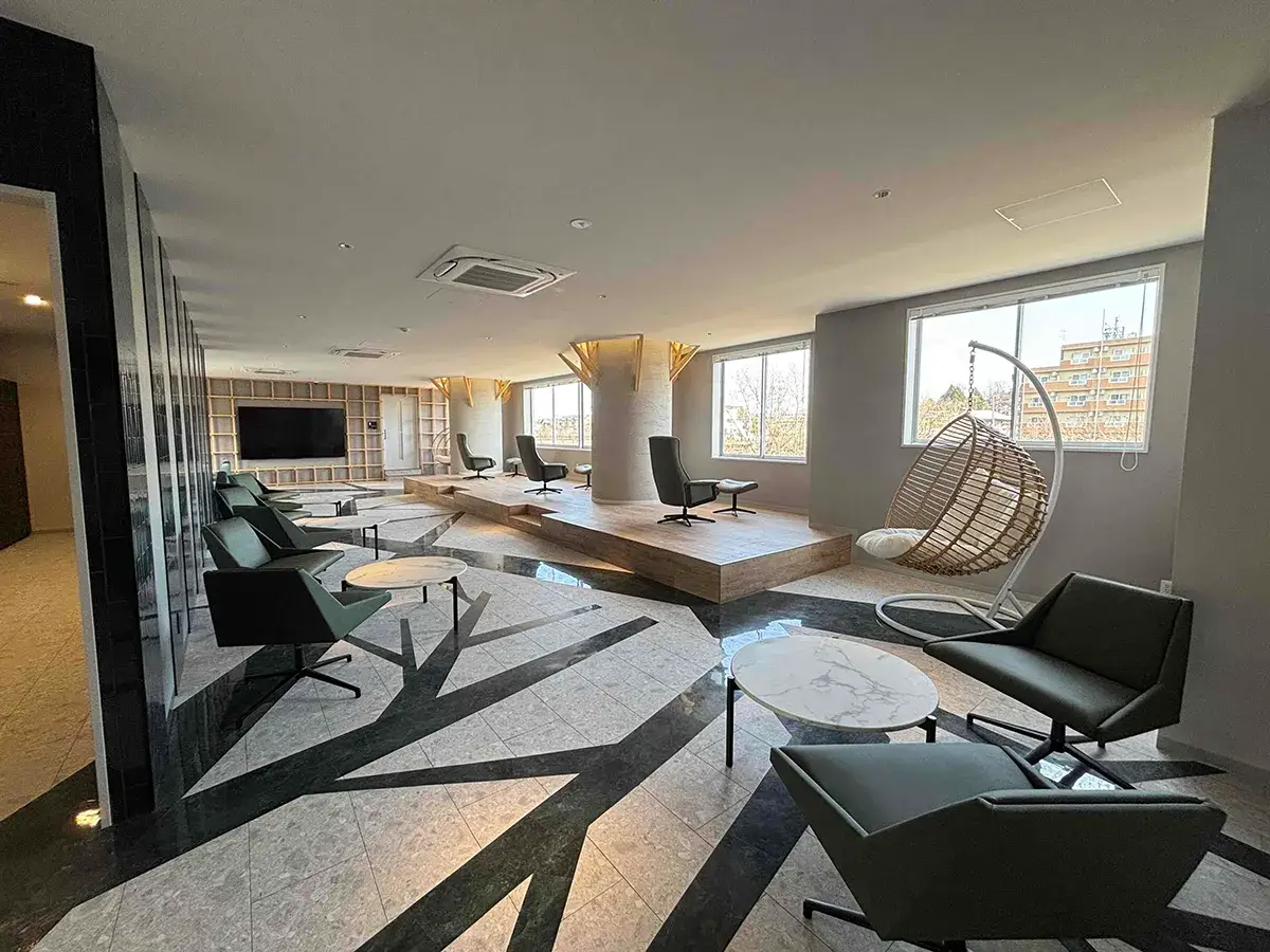 ONSENHAUS MORIOKA ラウンジ